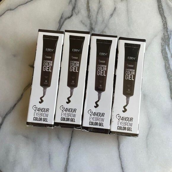 Ebin Other - Ebin Eyebrow Color Gel in Natural Black Lot of 4